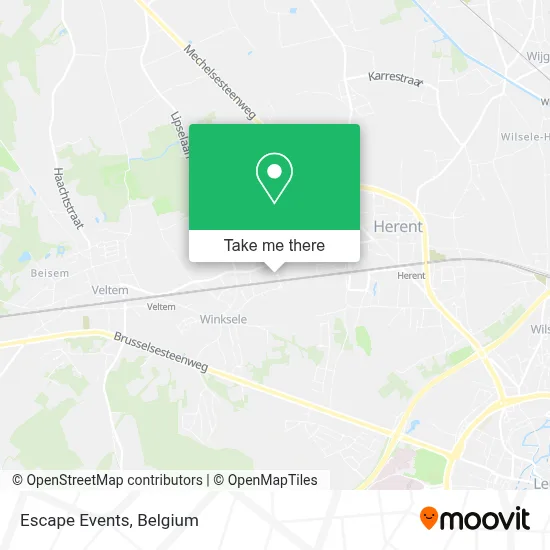 Escape Events map