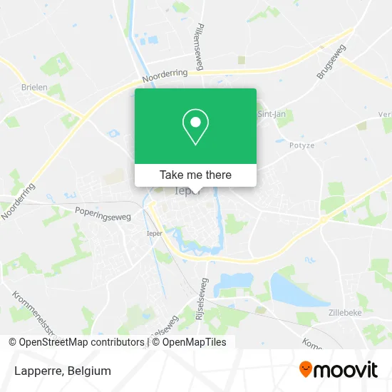 Lapperre map