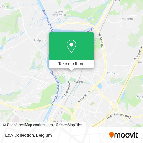 L&A Collection map