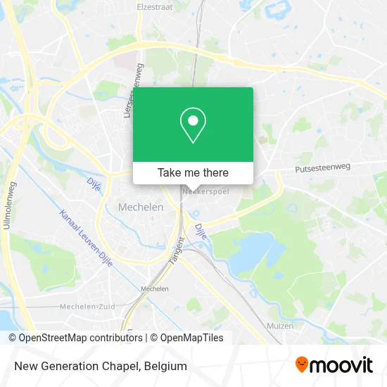 New Generation Chapel plan