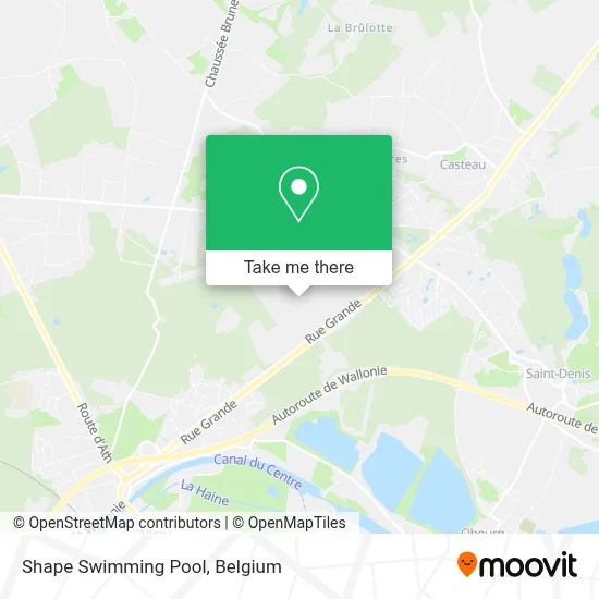 Shape Swimming Pool map