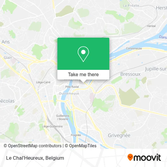 Le Chal'Heureux map
