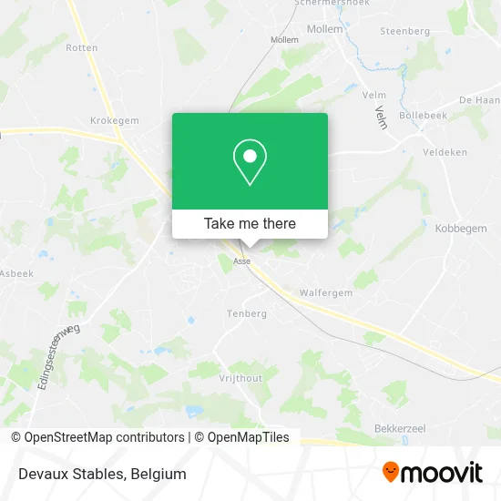 Devaux Stables map