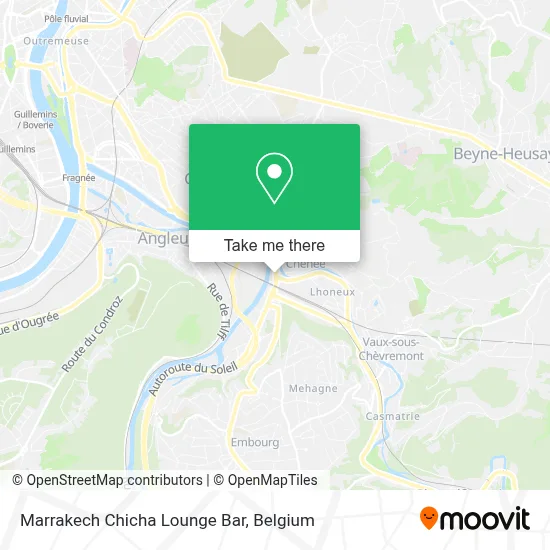Marrakech Chicha Lounge Bar map