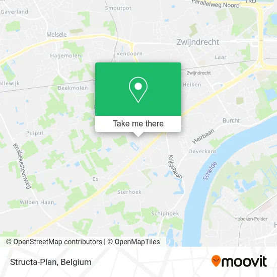 Structa-Plan map