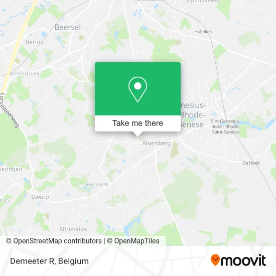 Demeeter R map