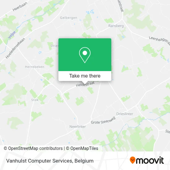 Vanhulst Computer Services map