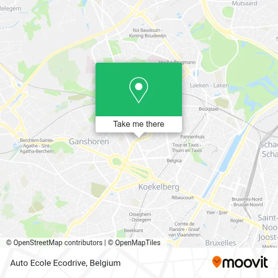 Auto Ecole Ecodrive map