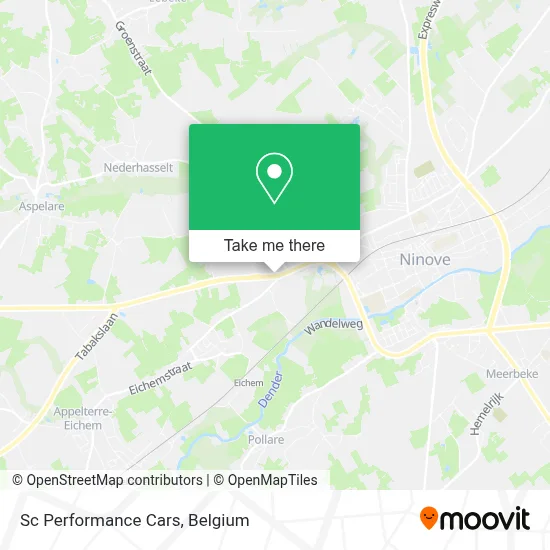 Sc Performance Cars map