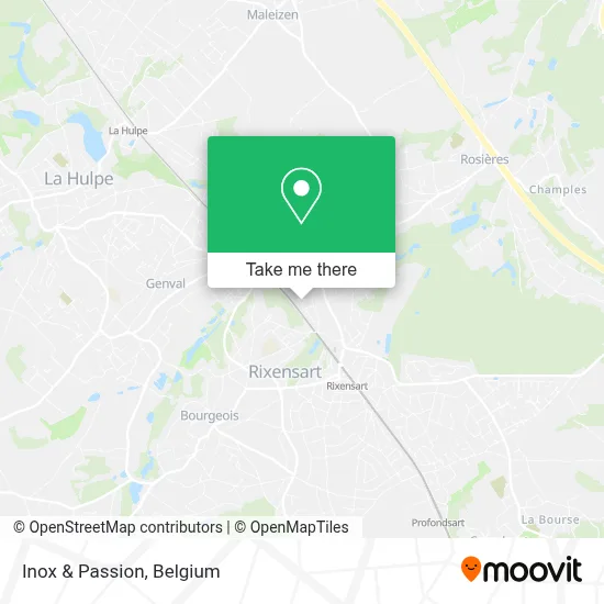 Inox & Passion map