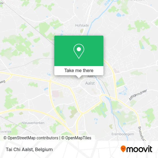 Tai Chi Aalst map