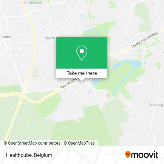 Healthcube map