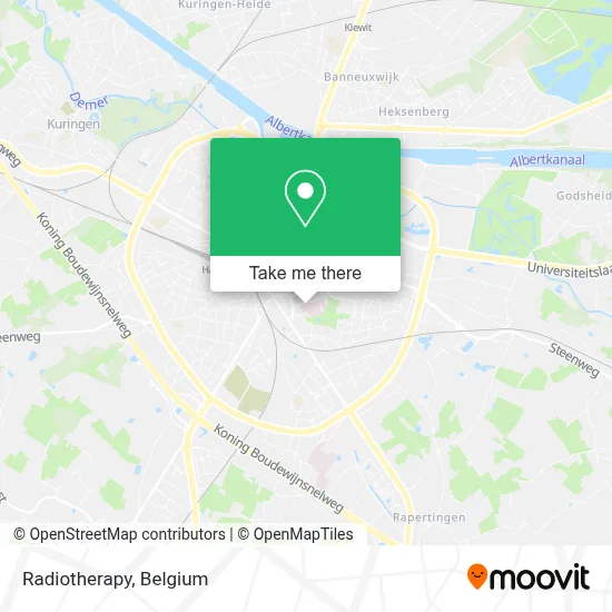 Radiotherapy map