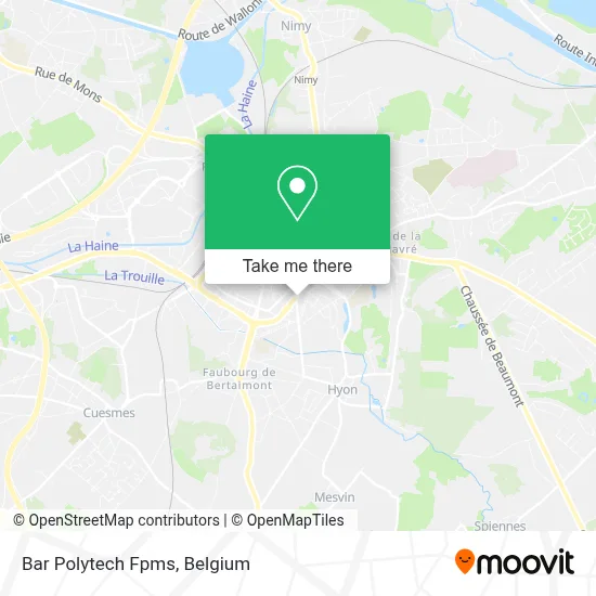 Bar Polytech Fpms map