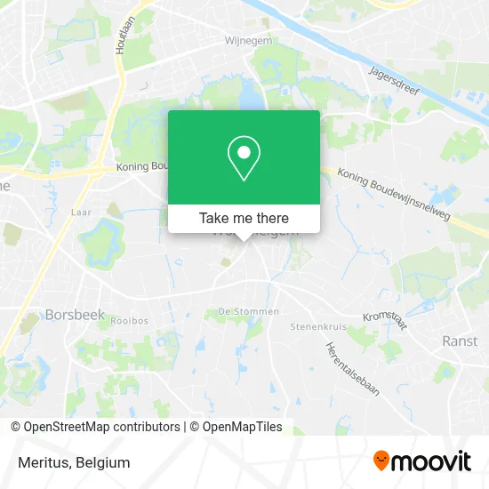 Meritus map