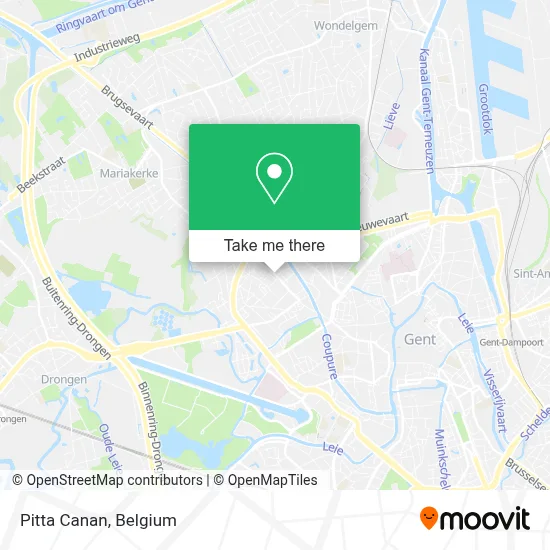 Pitta Canan map