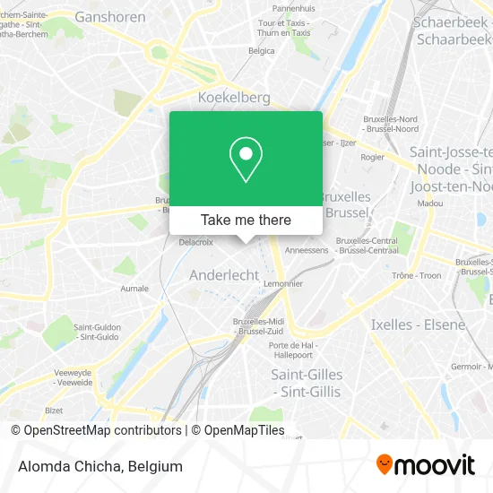 Alomda Chicha map