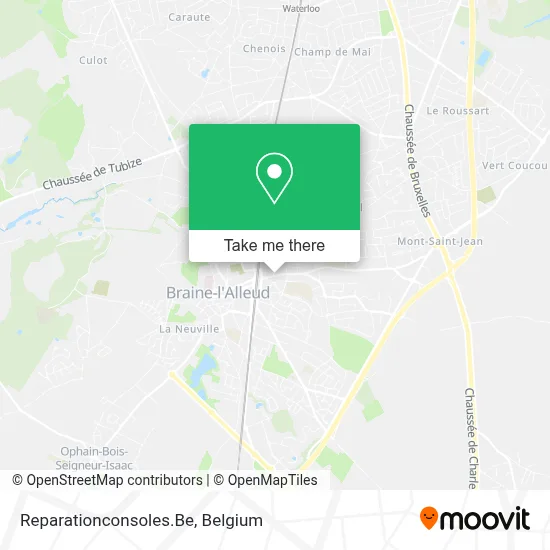 Reparationconsoles.Be map