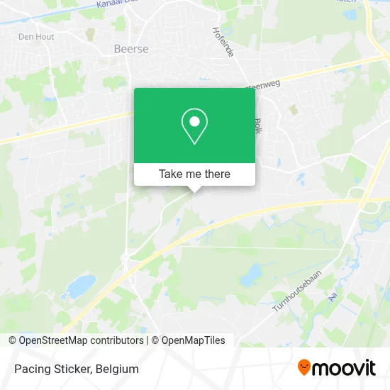 Pacing Sticker map