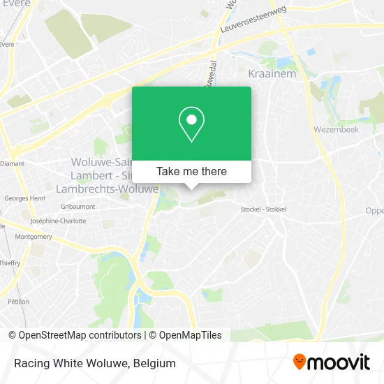 Racing White Woluwe plan
