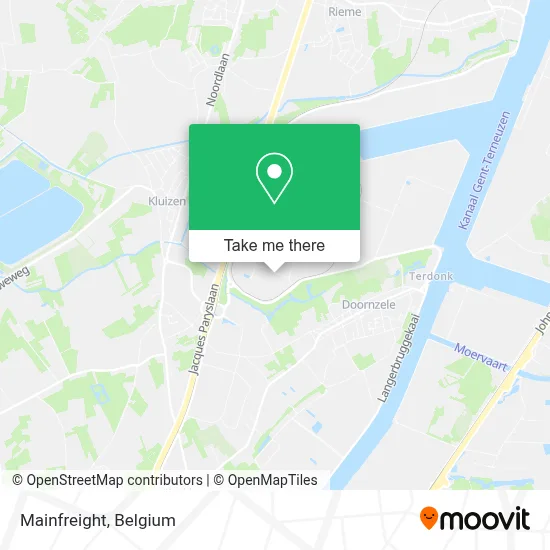 Mainfreight map