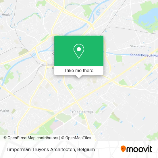 Timperman Truyens Architecten map