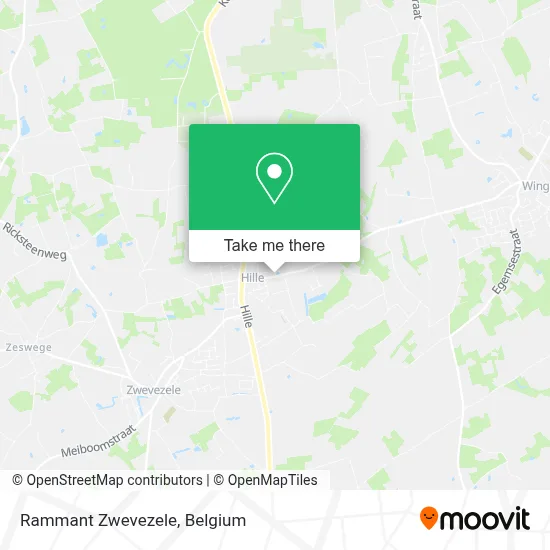 Rammant Zwevezele map