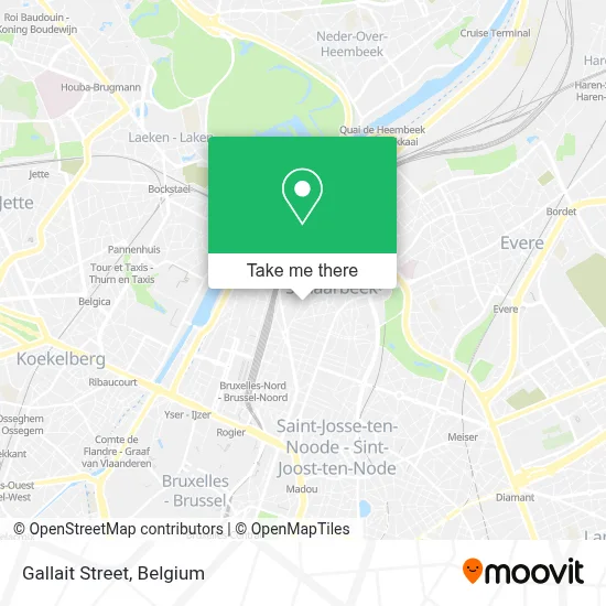 Rue Gallait plan