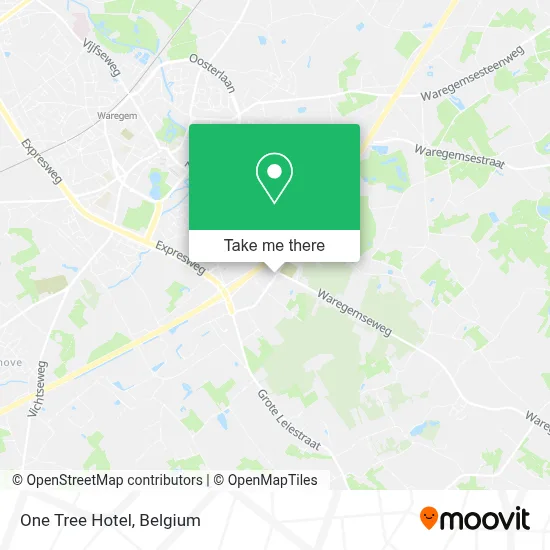 One Tree Hotel map