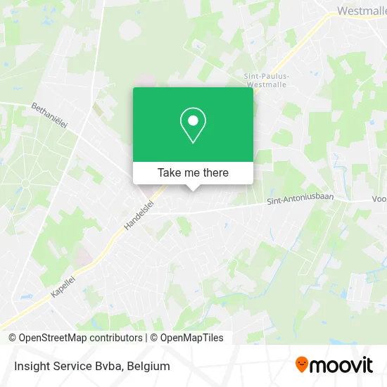 Insight Service Bvba map