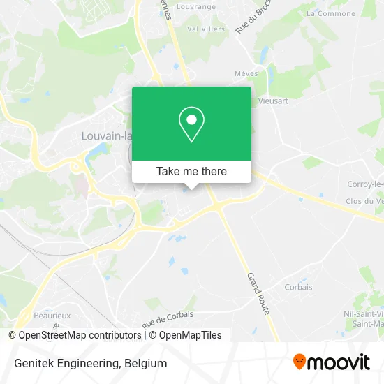 Genitek Engineering map