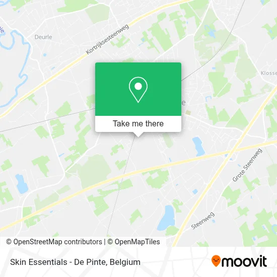 Skin Essentials - De Pinte map