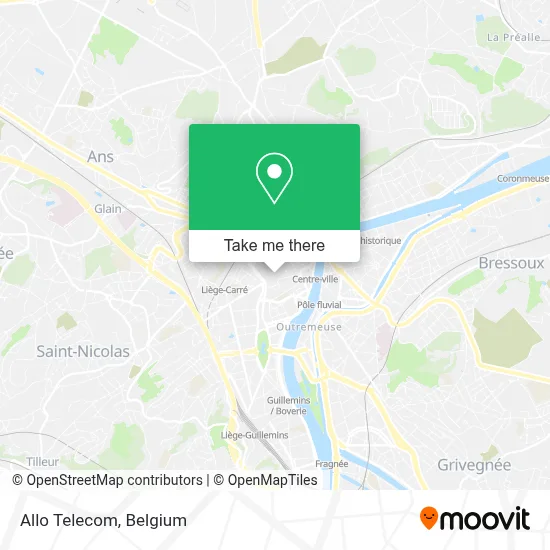 Allo Telecom map