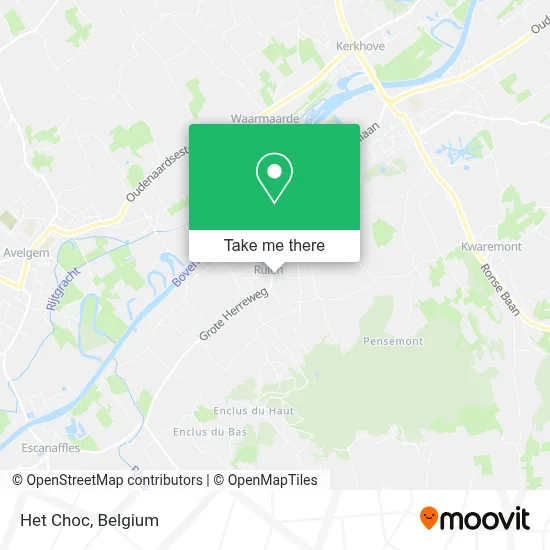 Het Choc map