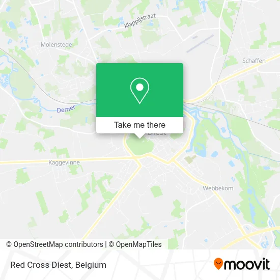 Rode Kruis Diest plan