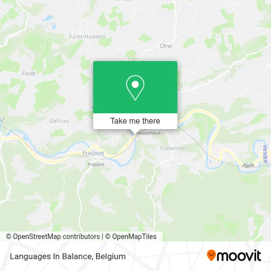 Languages In Balance map