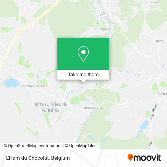 L'Ham du Chocolat map