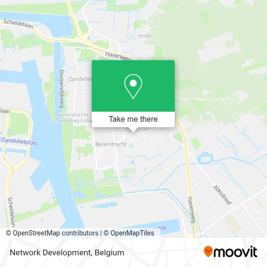 Network Development map