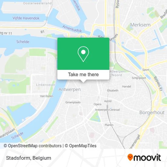 Stadsform map