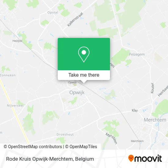 Rode Kruis Opwijk-Merchtem plan