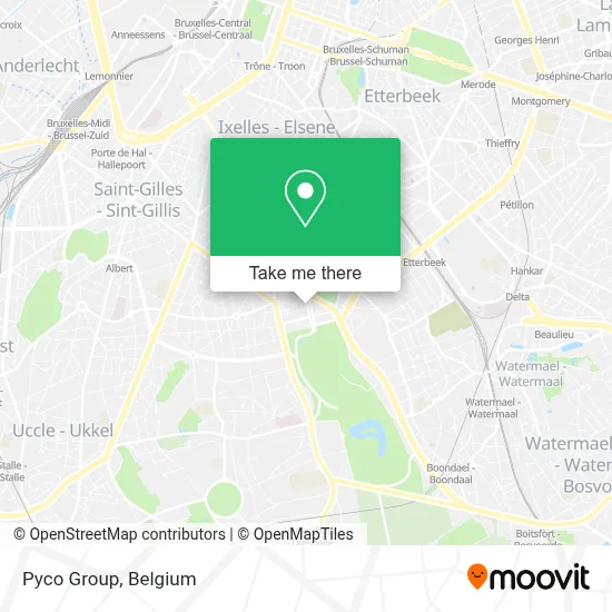 Pyco Group map