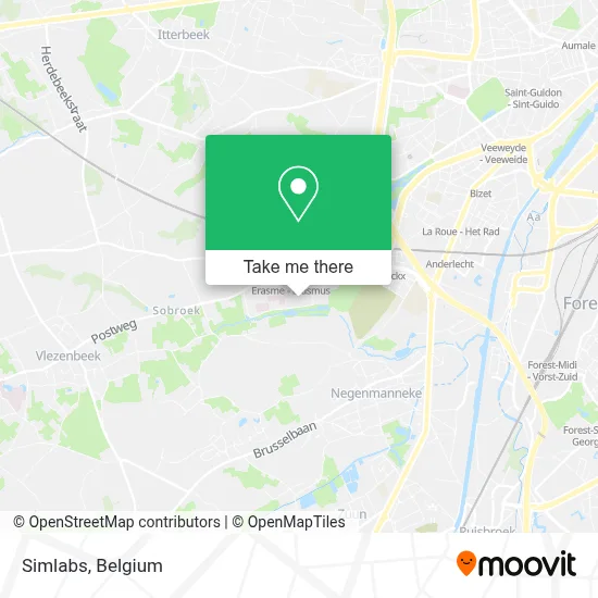 Simlabs map
