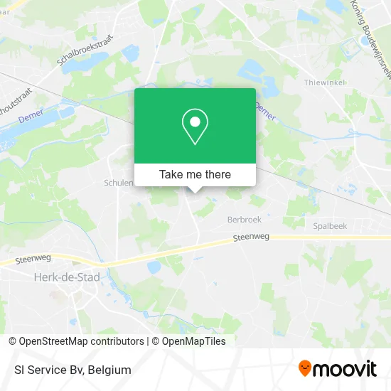 Sl Service Bv map