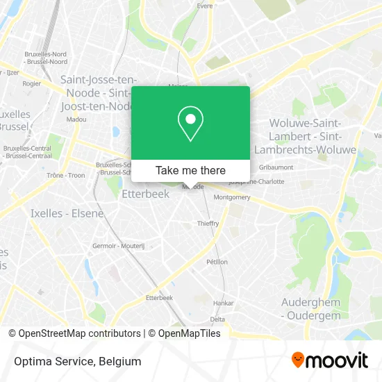 Optima Service map