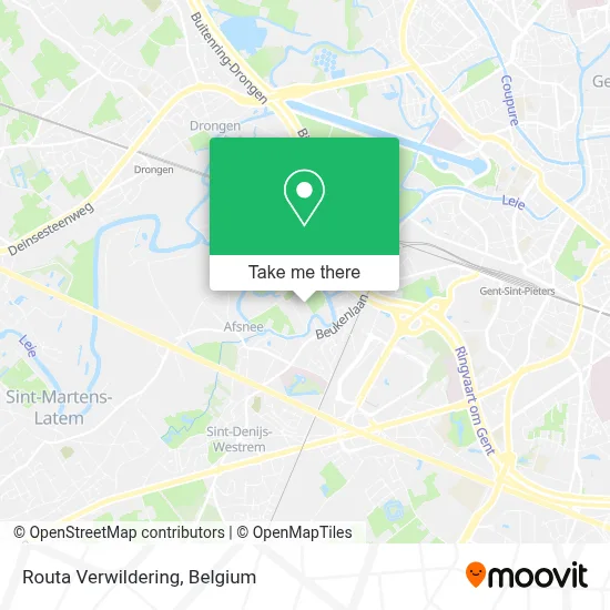 Routa Verwildering map