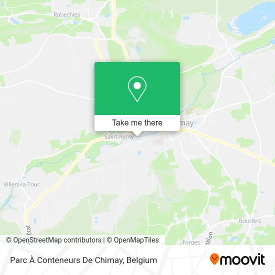 Parc À Conteneurs De Chimay map