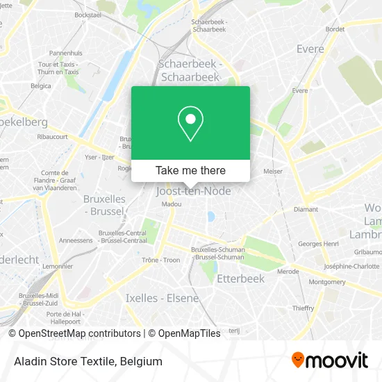 Aladin Store Textile map