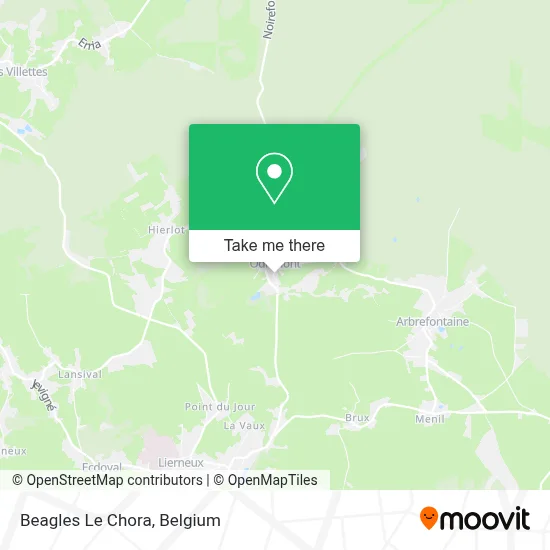 Beagles Le Chora map