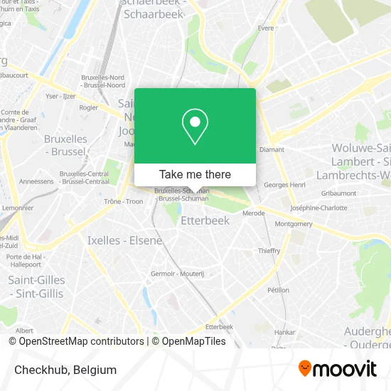Checkhub map