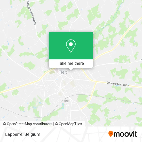 Lapperre map